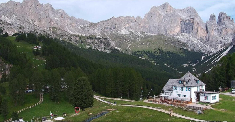 Webcam Vigo di Fassa-Pera-Ciampedie - Vigo - Roda de Vael