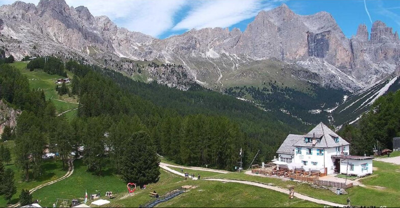 Webcam Vigo di Fassa-Pera-Ciampedie - Vigo - Roda de Vael