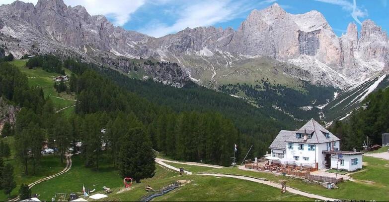 Webcam Vigo di Fassa-Pera-Ciampedie - Vigo - Roda de Vael