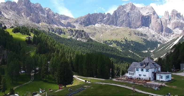 Webcam Vigo di Fassa-Pera-Ciampedie - Vigo - Roda de Vael