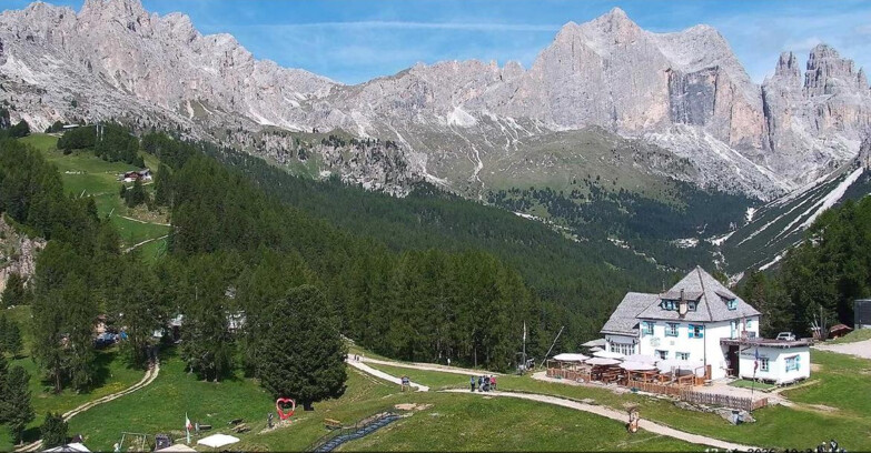 Webcam Vigo di Fassa-Pera-Ciampedìe - Vigo - Roda de Vael