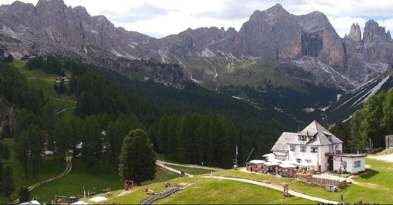 Webcam Vigo di Fassa-Pera-Ciampedìe - Vigo - Roda de Vael