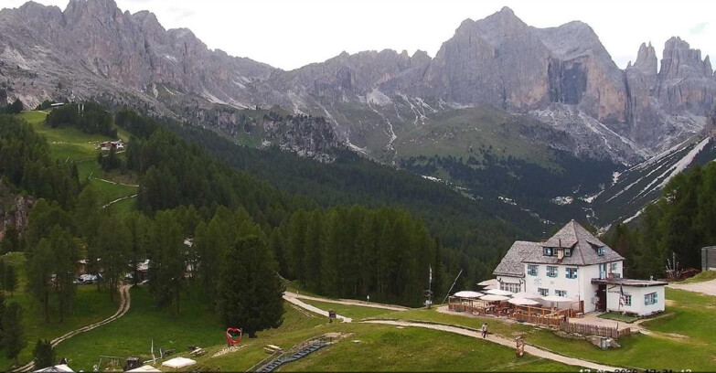 Webcam Vigo di Fassa-Pera-Ciampedìe - Vigo - Roda de Vael