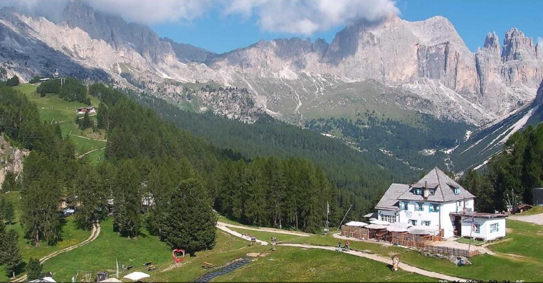 Webcam Vigo di Fassa-Pera-Ciampedìe - Vigo - Roda de Vael