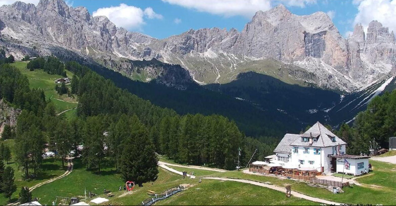 Webcam Vigo di Fassa-Pera-Ciampedìe - Vigo - Roda de Vael