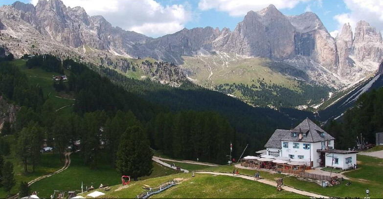 Webcam Vigo di Fassa-Pera-Ciampedìe - Vigo - Roda de Vael