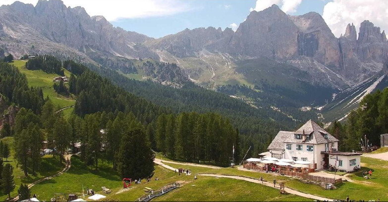 Webcam Vigo di Fassa-Pera-Ciampedìe - Vigo - Roda de Vael