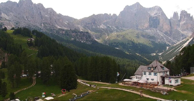 Webcam Vigo di Fassa-Pera-Ciampedìe - Vigo - Roda de Vael