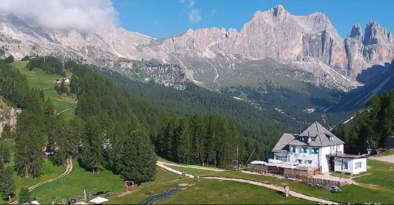 Webcam Vigo di Fassa-Pera-Ciampedìe - Vigo - Roda de Vael