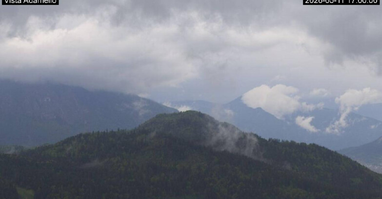 Webcam Ski area Lavarone - Vista su ghiacciaio Adamello