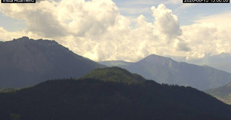 Webcam Lavarone - View on Ghiacciaio Adamello