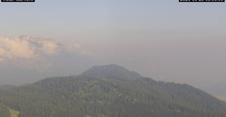 Webcam Lavarone - View on Ghiacciaio Adamello