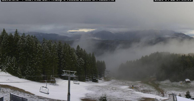 Webcam Ski Area Lavarone  - Pista Avez- seggiovia Lagh.