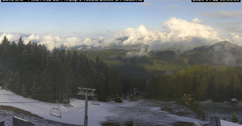 Webcam Ski Area Lavarone  - Pista Avez- seggiovia Lagh.