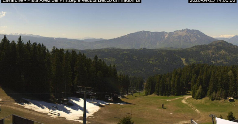 Webcam Lavarone - Pista Avez- seggiovia Lagh.