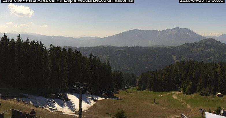 Webcam Lavarone - Pista Avez- seggiovia Lagh.