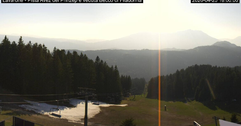 Webcam Lavarone - Pista Avez- seggiovia Lagh.