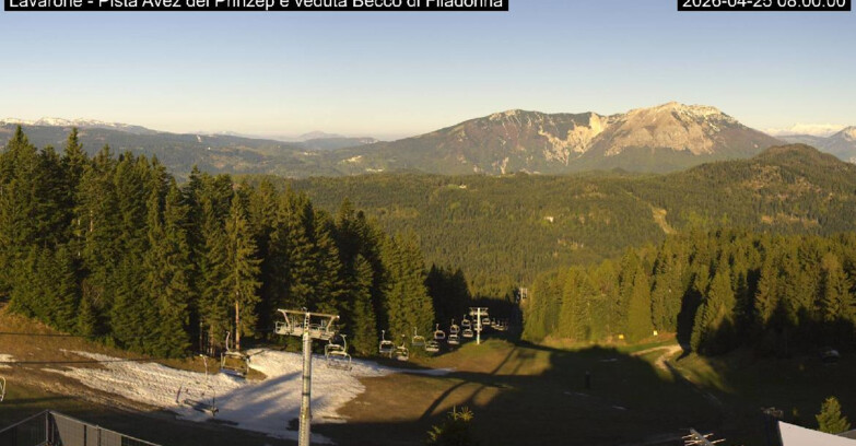 Webcam Lavarone - Pista Avez- seggiovia Lagh.