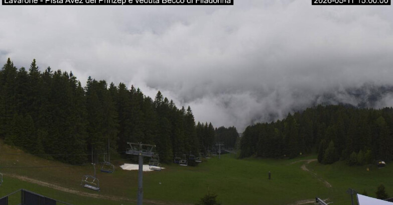 Webcam Lavarone - Pista Avez- seggiovia Lagh.