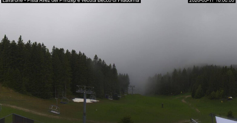 Webcam Lavarone - Pista Avez- seggiovia Lagh.