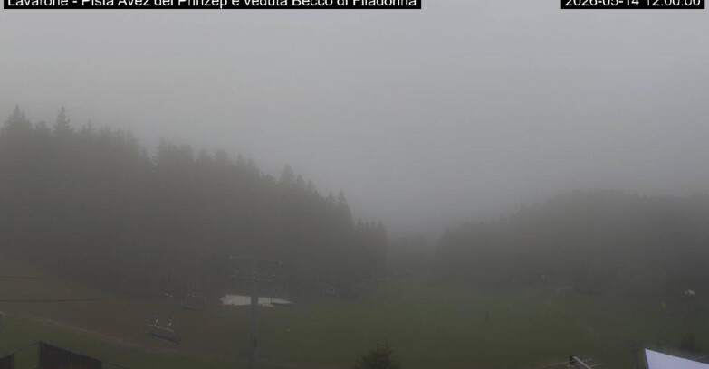 Webcam Ski Area Lavarone  - Pista Avez- seggiovia Lagh.