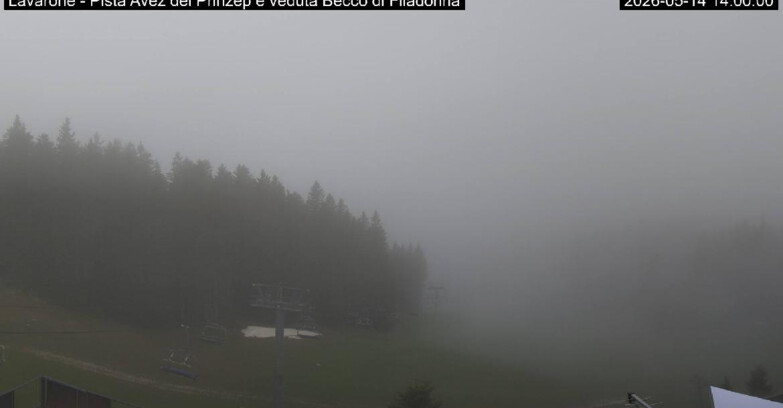 Webcam Ski Area Lavarone  - Pista Avez- seggiovia Lagh.