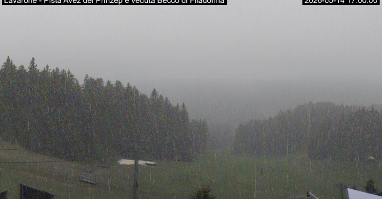 Webcam Ski Area Lavarone  - Pista Avez- seggiovia Lagh.