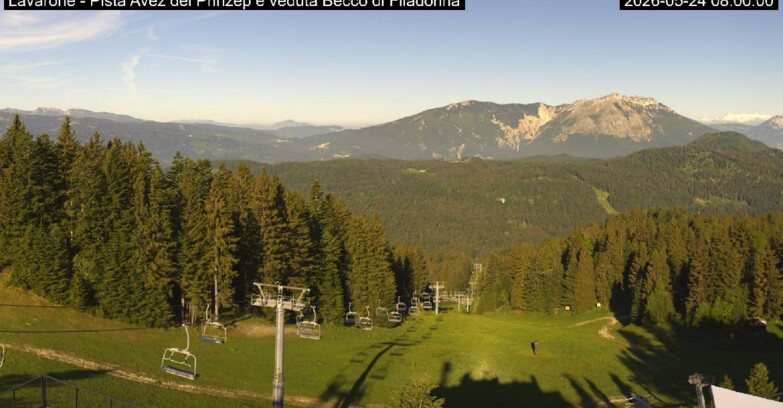 Webcam Lavarone - Pista Avez- seggiovia Lagh.