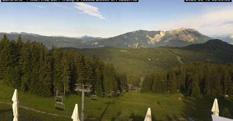 Webcam Lavarone - Pista Avez- seggiovia Lagh.