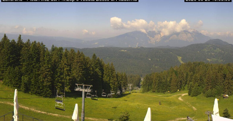 Webcam Lavarone - Pista Avez- seggiovia Lagh.