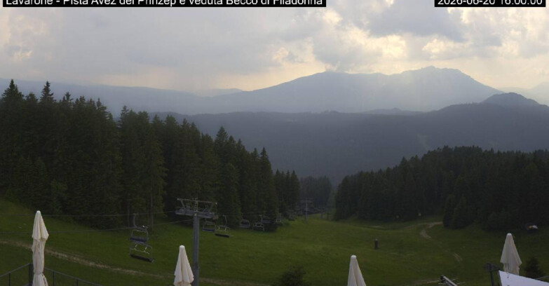 Webcam Lavarone - Pista Avez- seggiovia Lagh.