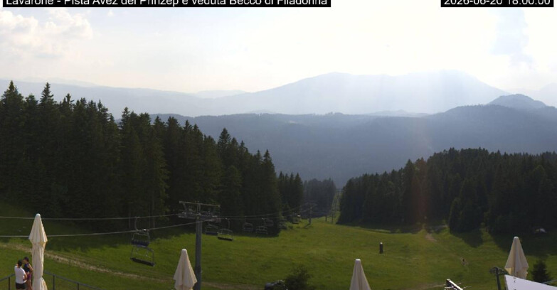 Webcam Lavarone - Pista Avez- seggiovia Lagh.