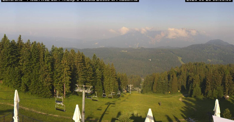 Webcam Lavarone - Pista Avez- seggiovia Lagh.