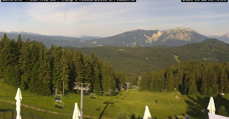 Webcam Ski Area Lavarone  - Pista Avez- seggiovia Lagh.