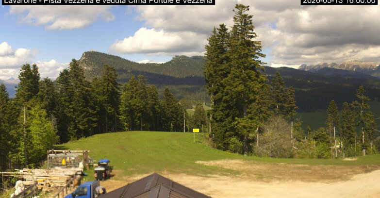 Webcam Ski area Lavarone - Pista Vezzena