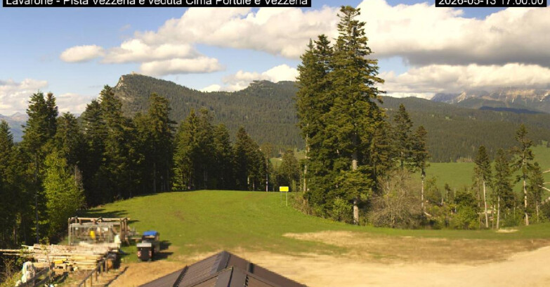 Webcam Ski area Lavarone - Pista Vezzena