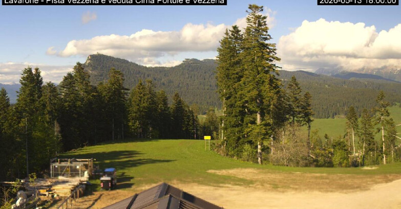 Webcam Ski area Lavarone - Pista Vezzena