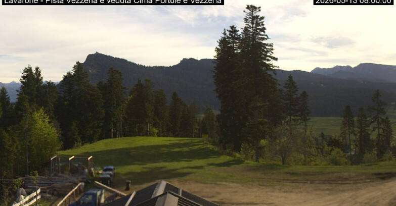 Webcam Ski area Lavarone - Pista Vezzena
