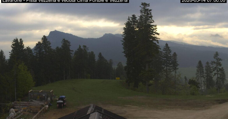 Webcam Ski Area Lavarone  - Piste Vezzena