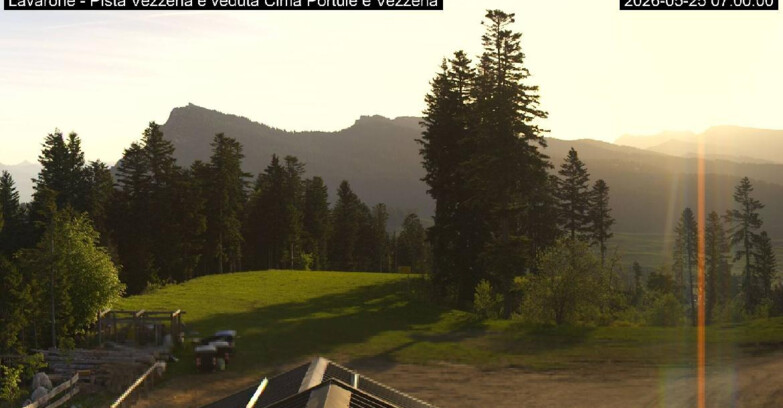 Webcam Lavarone - Piste Vezzena
