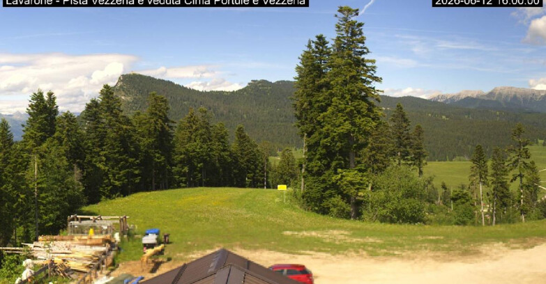 Webcam Ski area Lavarone - Pista Vezzena