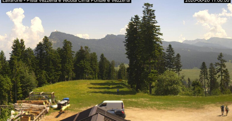 Webcam Lavarone - Piste Vezzena
