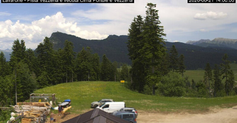 Webcam Ski Area Lavarone  - Piste Vezzena