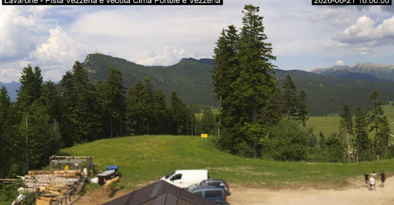 Webcam Ski Area Lavarone  - Piste Vezzena