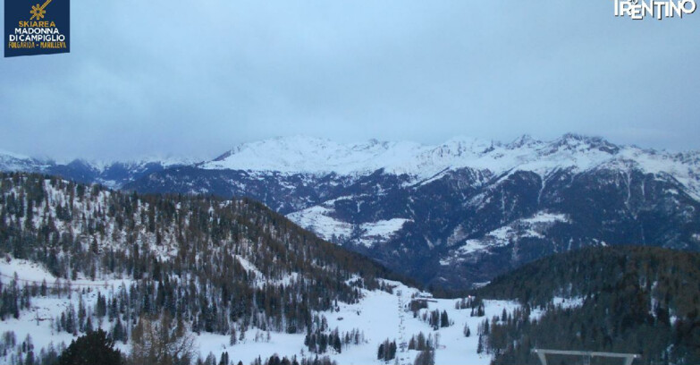 Webcam Skiarea Campiglio Dolomiti di Brenta Val di Sole Val Rendena - Nuova Seggiovia Vigo