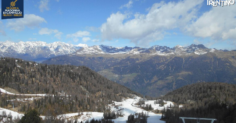 Webcam Folgarida-Marilleva  (Skiarea Campiglio Dolomiti di Brenta - Val di Sole Val Rendena) - Val Panciana