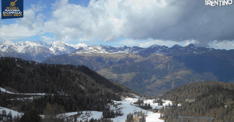 Webcam Folgarida-Marilleva  (Skiarea Campiglio Dolomiti di Brenta - Val di Sole Val Rendena) - Val Panciana