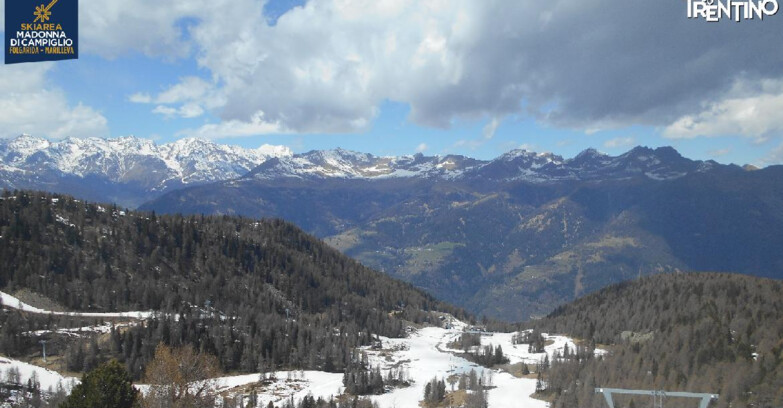 Webcam Folgarida-Marilleva  (Skiarea Campiglio Dolomiti di Brenta - Val di Sole Val Rendena) - Val Panciana