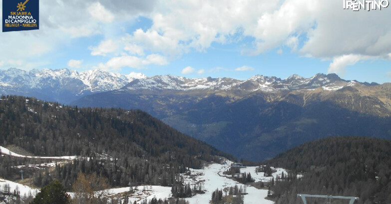 Webcam Folgarida-Marilleva  (Skiarea Campiglio Dolomiti di Brenta - Val di Sole Val Rendena) - Val Panciana