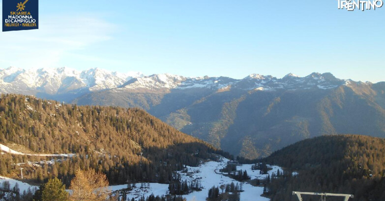 Webcam Folgarida-Marilleva  (Skiarea Campiglio Dolomiti di Brenta - Val di Sole Val Rendena) - Val Panciana